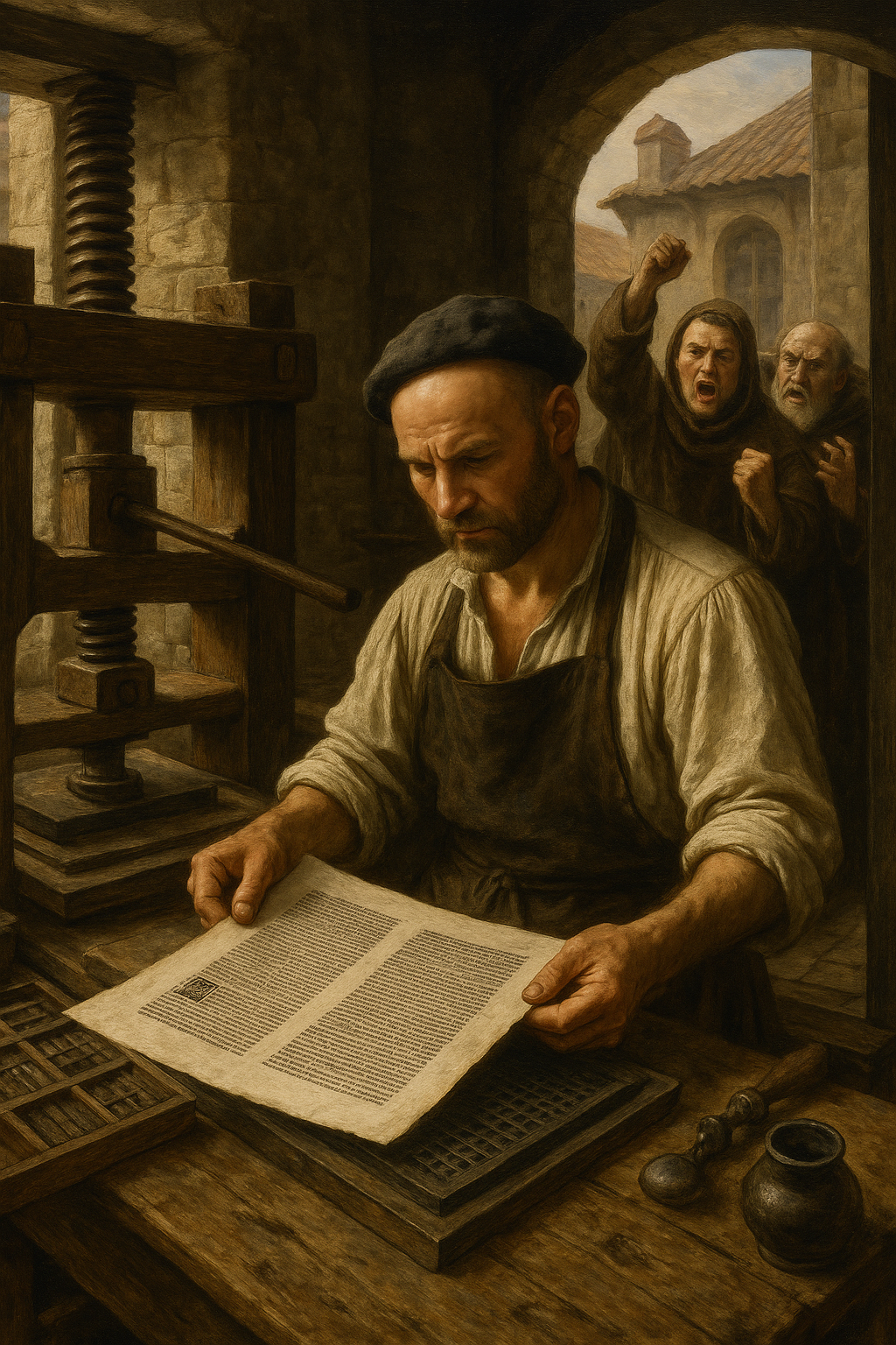 Buchdruck and me (17): Alle Mönche werden arbeitslos!
